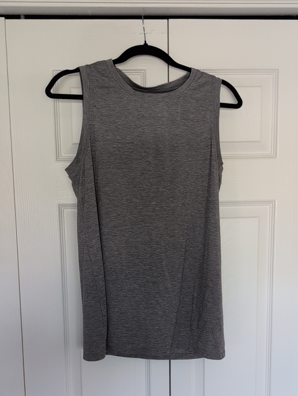 Athleta Heather Gray Performance Tank - Sleeveless Top